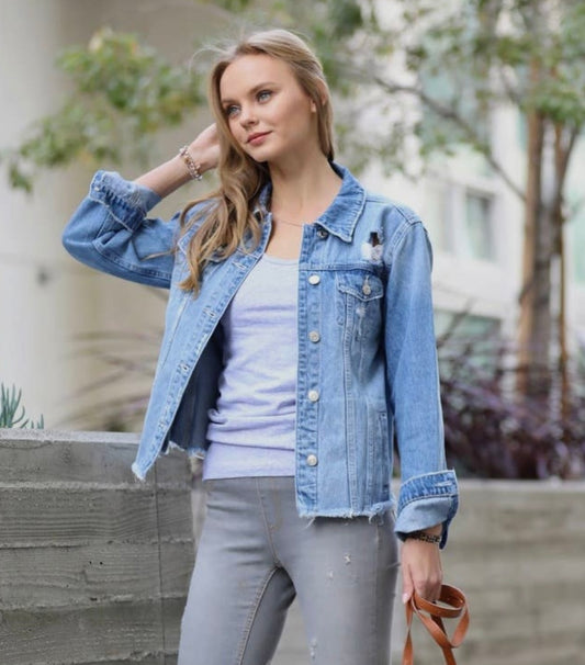 The Denim Jacket you NEED - Zenana Brand!
